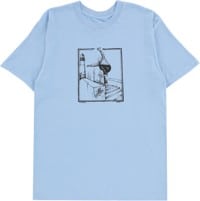 Anti-Hero BA Lance T-Shirt - heather light blue/black