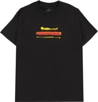 Krooked Koffin T-Shirt - black/yellow-red-black