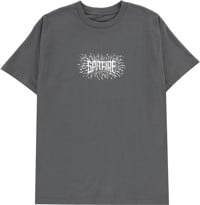 Spitfire Splat T-Shirt - charcoal/white