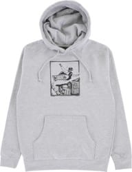 Anti-Hero Phelps Lance Hoodie - grey heather/black
