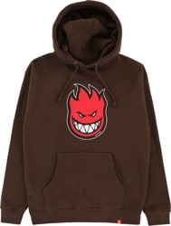 Spitfire Bighead Fill Hoodie - brown/red-black-white