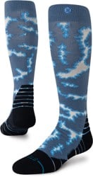 Stance Performance Mid Cushion Merino Wool Snowboard Socks - all terrain sea blue