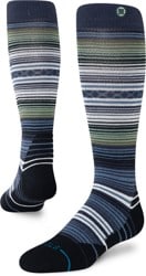 Stance Performance Mid Cushion Merino Wool Snowboard Socks - curren navy