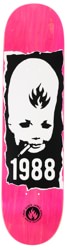 Black Label Thumbhead Torn 8.5 Skateboard Deck - pink