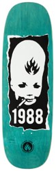 Black Label Thumbhead Torn jumbotron 10.0 Skateboard Deck - blue