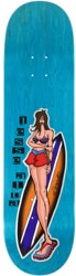 Frog Alba Surfer Girl 8.5 Skateboard Deck - blue