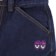 Krooked Eyes Denim Twill Jeans - dark rinse denim - front detail