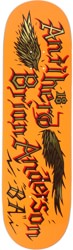 Anti-Hero Anderson Customs 9.02 Skateboard Deck - orange