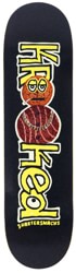 Krooked Quarter Snacks Snackman 8.5 Skateboard Deck - black
