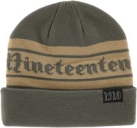 1910 Ironhorse Beanie - olive/khaki