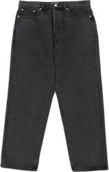 Obey Classic Baggy Denim Jeans - washed black