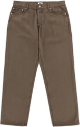 Obey Hardwork Denim Jeans - wren faded wash