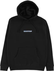 Tactics Throwback Logo Embroidered Hoodie - black