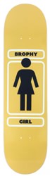 Girl Brophy Metalls 8.1875 Skateboard Deck - gold