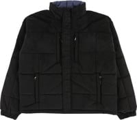 Faux Suede Puffer Jacket