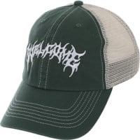 Welcome Barb Contrast Stitch Trucker Hat - green