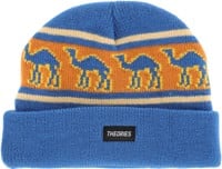 Theories Sahara Beanie - blue/burnt orange