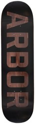 Arbor Logo Surplus 9.0 Skateboard Deck