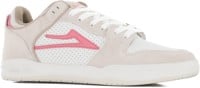 Lakai Telford Low Skate Shoes - fog suede/strawberry