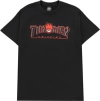 Thrasher Spitfire Big Head Outline T-Shirt - black