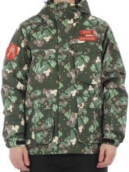 Nomadik 777 Jacket - green camo