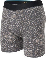 Stance It Is Paisley Butter Blend Wholester Boxers - string grey