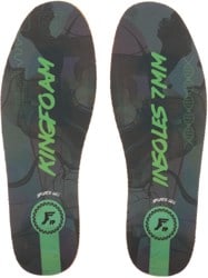 Footprint Kingfoam Sport Hi Insoles - dark grey camo/green