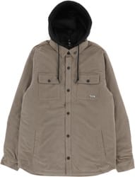 Volcom Kenson Insulated Flannel Jacket - military