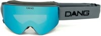 Dang Shades FL2.0 Mag Tech Goggles + Bonus Lens - stone/ice + yellow lens
