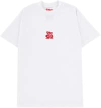 Cobra Dogs Embroidered Premium Boxy T-Shirt - white