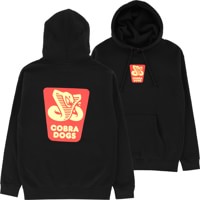 Cobra Dogs Condiment Label Hoodie - black