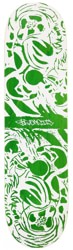 Genesis Cave Art 8.0 Skateboard Deck - green