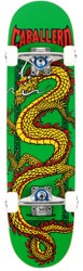 Powell Peralta Caballero Chinese Dragon Birch 7.5 Complete Skateboard - green