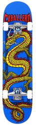 Powell Peralta Caballero Chinese Dragon Birch 7.75 Complete Skateboard - royal blue