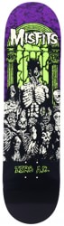 Misfits Earth AD Glow In The Dark 8.25 Skateboard Deck