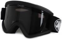 Dang Shades OG Snow Goggles + Bonus Lens - black/smoke + yellow lens