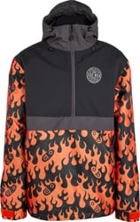 Airblaster Trenchover Jacket - flames