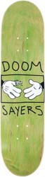 Doom Sayers Club Toon Shake 7.5 Skateboard Deck - green