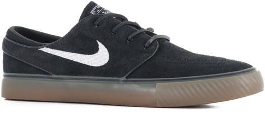 Nike SB Zoom Janoski OG + Skate Shoes - black/white-black-gum lt brown - view large