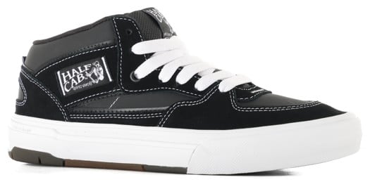 Vans Skate Half Cab Wafflecup Shoes - black/white - view large