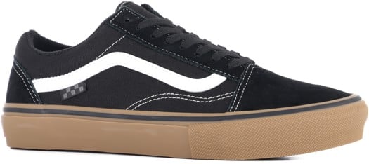 Vans Skate Old Skool Shoes - black/gum/white - view large