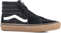Vans Skate Sk8-Hi Shoes - black/gum/white