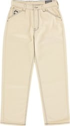 Spitfire Bighead Denim Jeans - natural w/ black contrast stitch