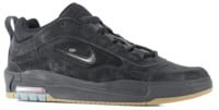 Nike SB Air Max Ishod Skate Shoes - black/black-black-gum lt brown-safety orange
