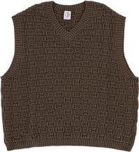 Polar Skate Co. Alex Vest Sweater - brown