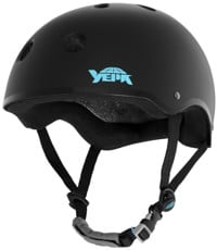 Yepa Hawk T-Shell Pro Skate Helmet - matte black/teal