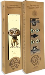 Push Lil Chimp Incomplete 7.25 Complete Skateboard - pale yellow
