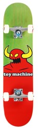 Toy Machine Monster 7.38 Mini Complete Skateboard - green