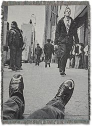 Polar Skate Co. Happy Sad Around The World Throw Blanket