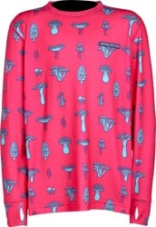 Airblaster Youth Base Layer Top - magenta mushroom